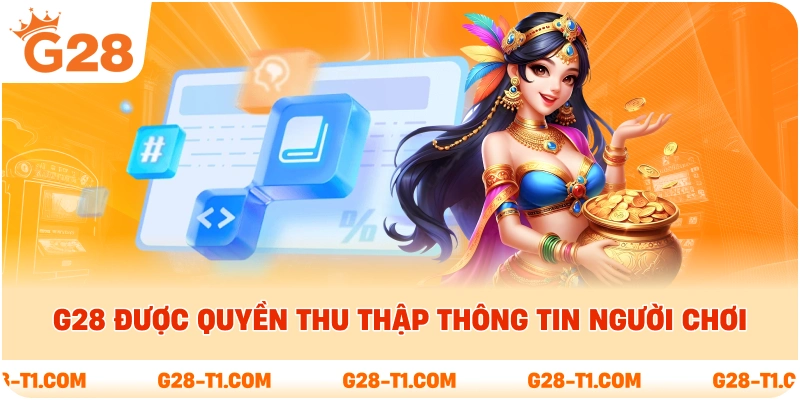 G28 được quyền thu thập thông tin người chơi