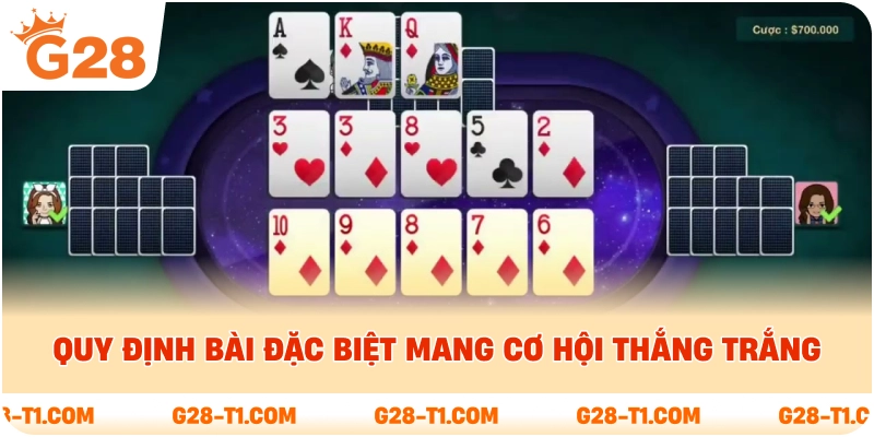 Quy định bài đặc biệt mang cơ hội thắng trắng